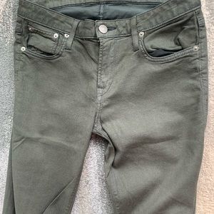 Helmut Lang dark green jeans, 26